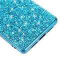 Google Pixel 8a Glitter Series Hybrid Cover - Sølv