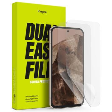 Google Pixel 8a Ringke Dual Easy Film Beskyttelsesfilm - 2 Stk.