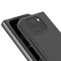 Google Pixel 9 Pro Fold Gummibelagt Plastik Cover - Sort