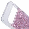 Google Pixel 9 Pro XL Glitter Flakes TPU Cover - Pink