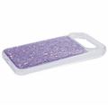 Google Pixel 9 Pro XL Glitter Flakes TPU Cover - Lilla