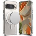 Google Pixel 9/9 Pro Ringke Fusion Magnetic Hybrid Cover - Gennemsigtig