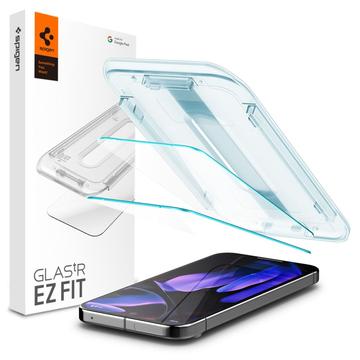 Google Pixel 9/9 Pro Spigen Glas.tR Ez Fit Skærmbeskyttelse Hærdet Glas - 2 Stk.