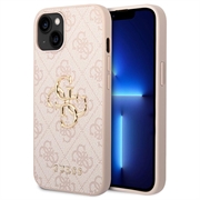 iPhone 15 Plus Guess 4G Big Metal Logo Hybrid Cover