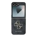 Samsung Galaxy Z Flip6 Guess 4G Big Metal Logo Hybrid Cover - Sort