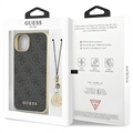 Guess 4G Charms Collection iPhone 13 Hybrid Cover - Grå