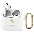 Guess 4G Glitter Collection AirPods 3 TPU Cover - Gennemsigtig