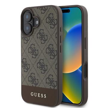 iPhone 16 Guess 4G Stripe Hybrid Cover