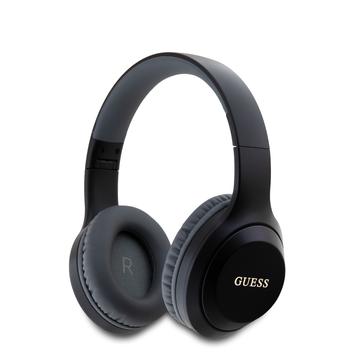 Guess Classic Metal Logo Over-Ear Trådløse hovedtelefoner - Sort