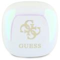 Guess Iridescent 4G Printed Logo True Wireless Earphones - Hvid