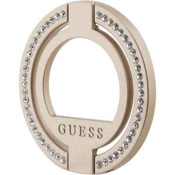 Guess Rhinestones Magnetisk Ringholder / Stativ - Guld