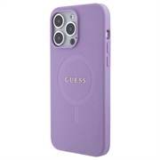 iPhone 15 Pro Max Guess Saffiano Hybrid Cover - MagSafe Kompatibel - Lilla