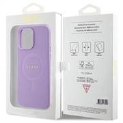 iPhone 15 Pro Max Guess Saffiano Hybrid Cover - MagSafe Kompatibel - Lilla