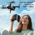 H126 Elf Mini Foldable Drone med HD-kamera og 360-graders flyvninger