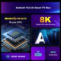 H96 Max M9 Android 14 Smart TV-boks - WiFi 6, Bluetooth 5.4 - 128GB/8GB