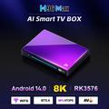 H96 Max M9 Android 14 Smart TV-boks - WiFi 6, Bluetooth 5.4 - 128GB/8GB