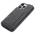 Hanman Mika iPhone 14 Pro Cover med Pung - Sort