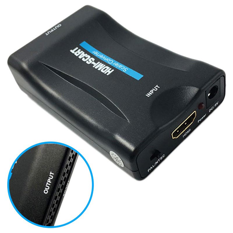 HDMI / SCART adapter - Anskaf dig en til SCART adapter billigt