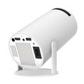 HY300 Pro Android 11 Smart Projector m. dobbelt WiFi, Bluetooth 5.0 - Hvid