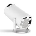 HY300 Pro Android 11 Smart Projector m. dobbelt WiFi, Bluetooth 5.0 - Hvid