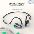 Hileo Hi76 Open Ear Sports Trådløse Høretelefoner - Sort