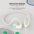 Hileo Hi76 Open Ear Sports Trådløse Høretelefoner - Hvid