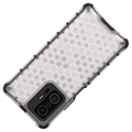 Xiaomi 11T/11T Pro Honeycomb Armored Hybrid Cover - Gennemsigtig