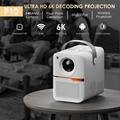 HongTop P10 bærbar mini LED-projektor / video-hjemmebiograf