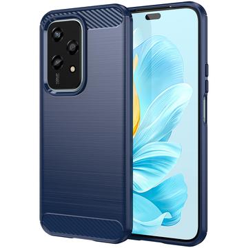 Honor 200 Lite Børstet TPU Cover - Karbonfiber