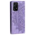 Honor 200 Lite Mandala Series Etui med Pung - Lilla