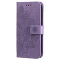 Honor 200 Mandala Series Etui med Pung - Lilla