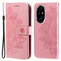 Honor 200 Pro Mandala Series Etui med Pung - Pink