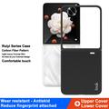 Honor Magic V Flip Imak Ruiyi Hybrid Cover - Karbonfiber - Sort