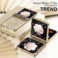 Honor Magic V Flip Mechanical Legend Galvaniseret plastik cover - Guld