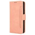 Honor Magic6 Lite/X9b Pung Cover med Kortholder - Pink