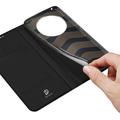 Honor Magic6 Lite/X9b Dux Ducis Skin Pro Flip Cover - Sort