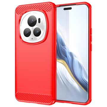 Honor Magic6 Pro Børstet TPU Cover - Karbonfiber