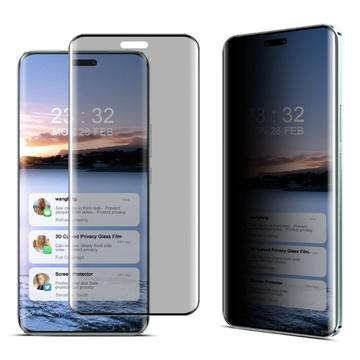 Honor Magic6 Pro Imak Privacy Full Cover Skærmbeskyttelse Hærdet Glas - 9H