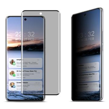 Honor X50 GT Imak Privacy Full Cover Skærmbeskyttelse Hærdet Glas - 9H