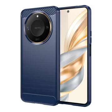 Honor X60 Børstet TPU Cover - Karbonfiber