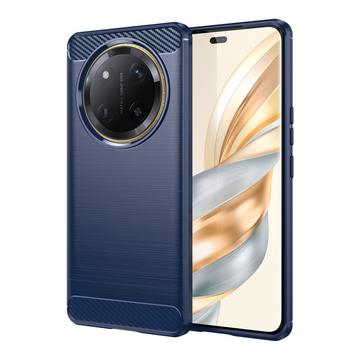 Honor X60 Pro Børstet TPU Cover - Karbonfiber