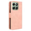 Honor X6b Pung Cover med Kortholder - Pink