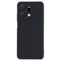 Honor X7a Anti-Fingeraftryk Mat TPU Cover - Sort