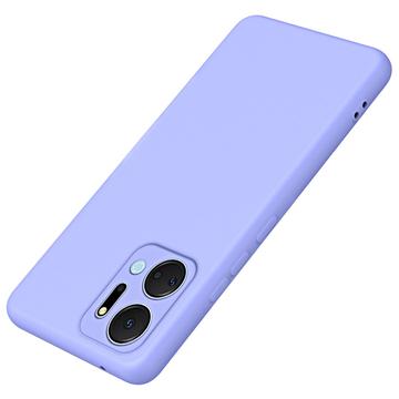 Honor X7a Liquid Silicone Cover - Lilla