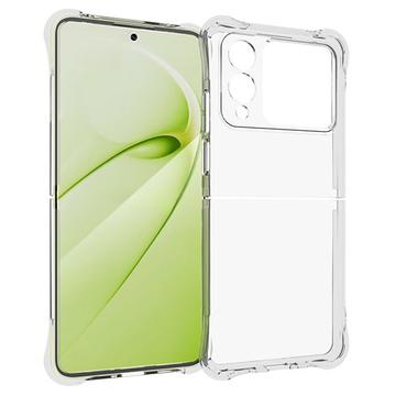 Huawei Nova Flip Stødtæt TPU Cover - Gennemsigtig