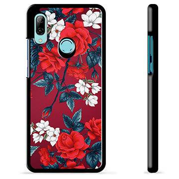 Huawei P Smart (2019) Beskyttende Cover - Vintage Blomster