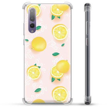 Huawei P20 Pro Hybrid Cover - Citron Mønster