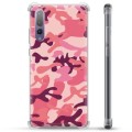 Huawei P20 Pro Hybrid Cover - Pink Camouflage