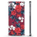 Huawei P20 Pro Hybrid Cover - Vintage Blomster