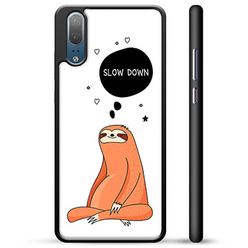 Huawei P20 Beskyttende Cover - Slow Down
